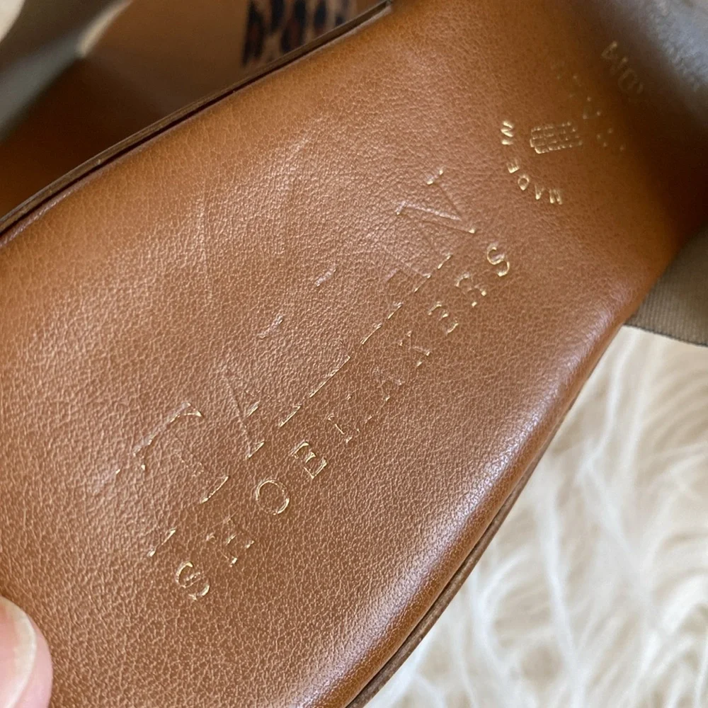 ITALIAN shoemaker sliding sandals